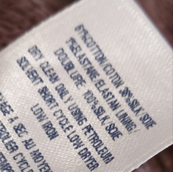 *$2,000 OSCAR DE LA RENTA BROWN SILK LINED DAY DRESS US XS OR 8 M - Picture 6 of 7